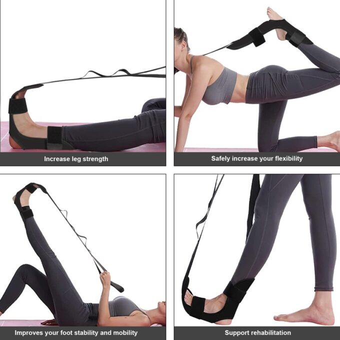 Banda Yoga Correa Estiramiento Yoga Estirador Fisioterapia