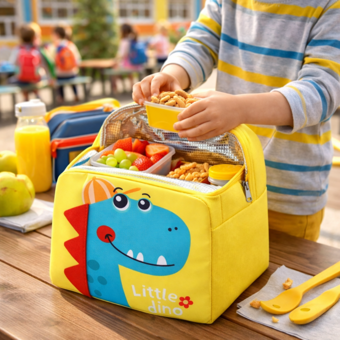 Bolso Lonchera Térmico Infantil Colegio Guardería Resistente