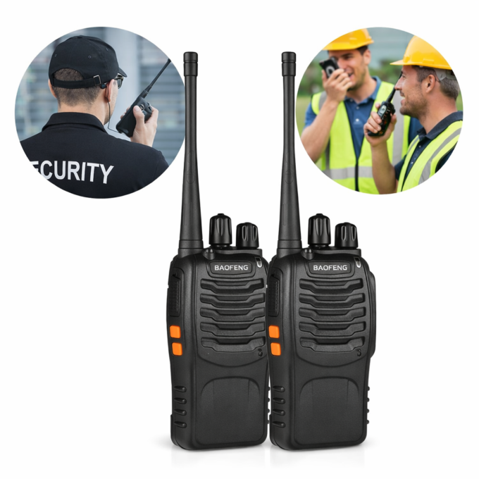 Radios Walkie Talkie Baofeng BF-888S X2 Comunicación