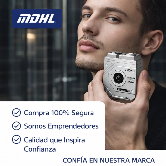 Afeitadora Electrica Portatil Hombre Recargable USB Viaje