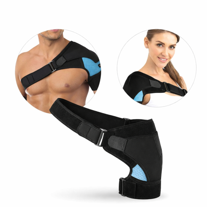 Soporte De Hombro Manguito Rotador Ajustable Ortopédico