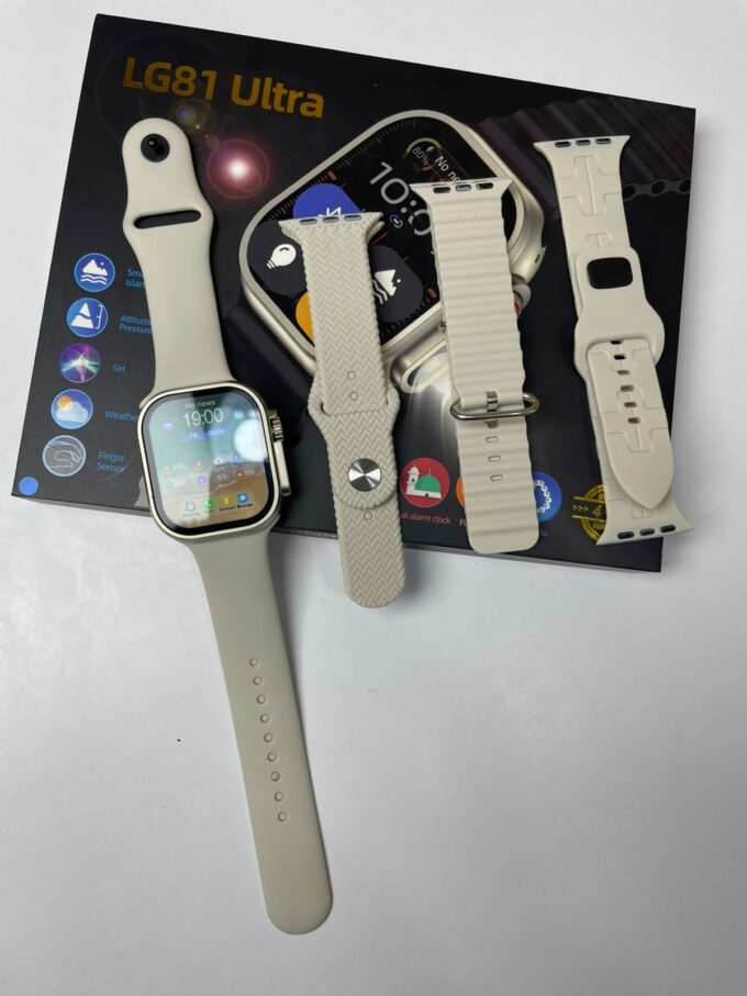 Combo Smartwatch Linterna LG81 Ultra