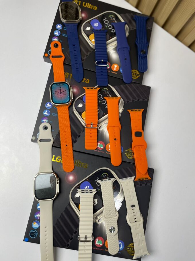 Combo Smartwatch Linterna LG81 Ultra