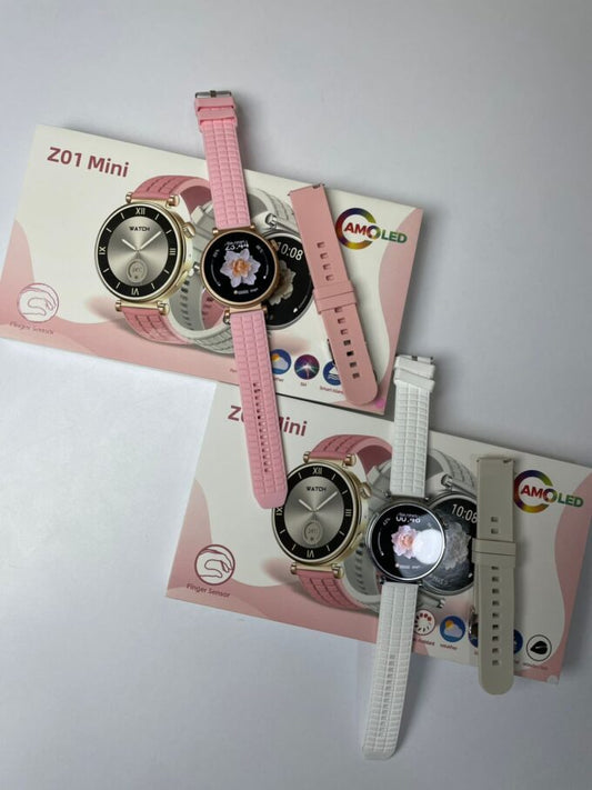 reloj Smartwatch Z01 Mini 2 – Pantalla Redonda AMOLED