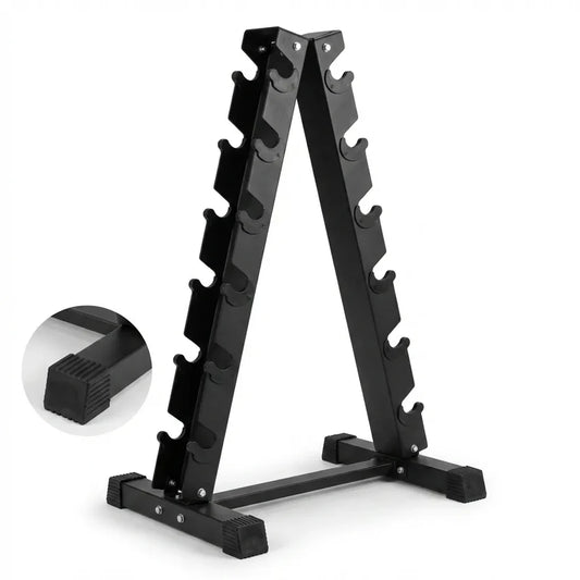 Rack Para Mancuernas 12 Slots — Organizador de Peso Libre