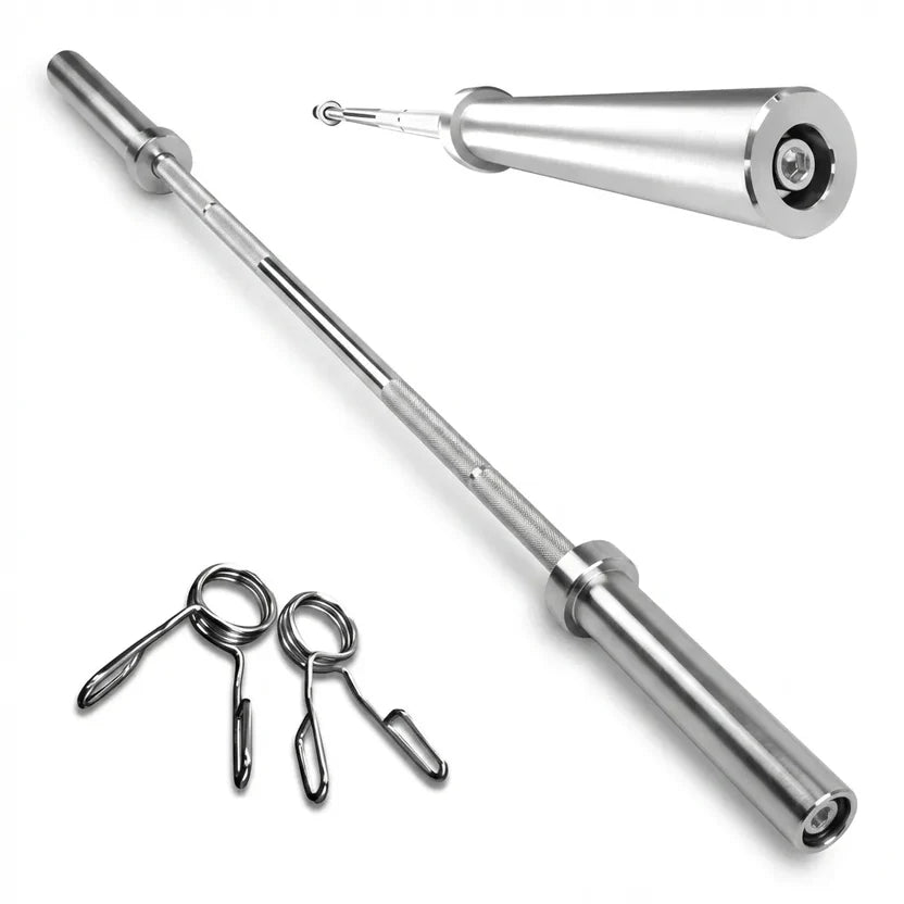 Barra Olímpica Curva 1.2M — Accesorio de Fuerza