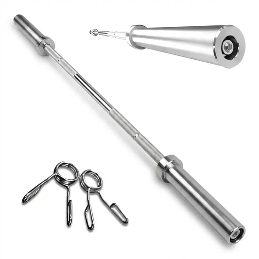 Barra Olímpica Curva 1.2M — Accesorio de Fuerza