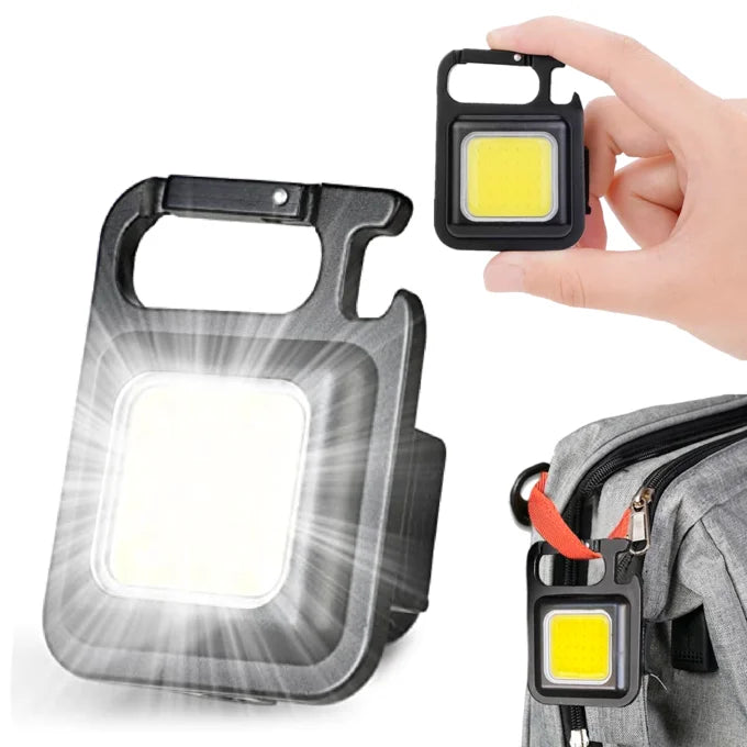 Mini Linterna Llavero Multifuncional