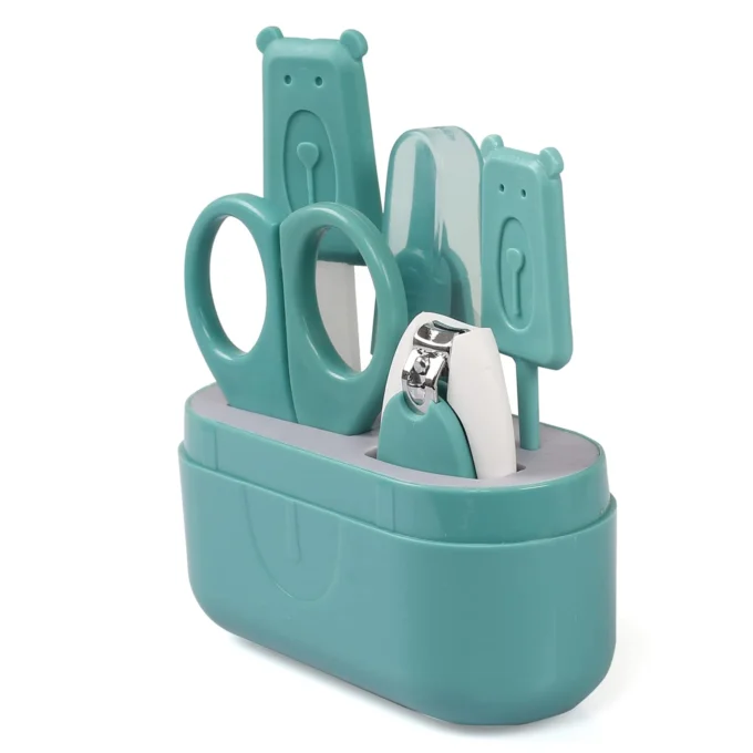 kit corta uñas para bebe estuche redondo